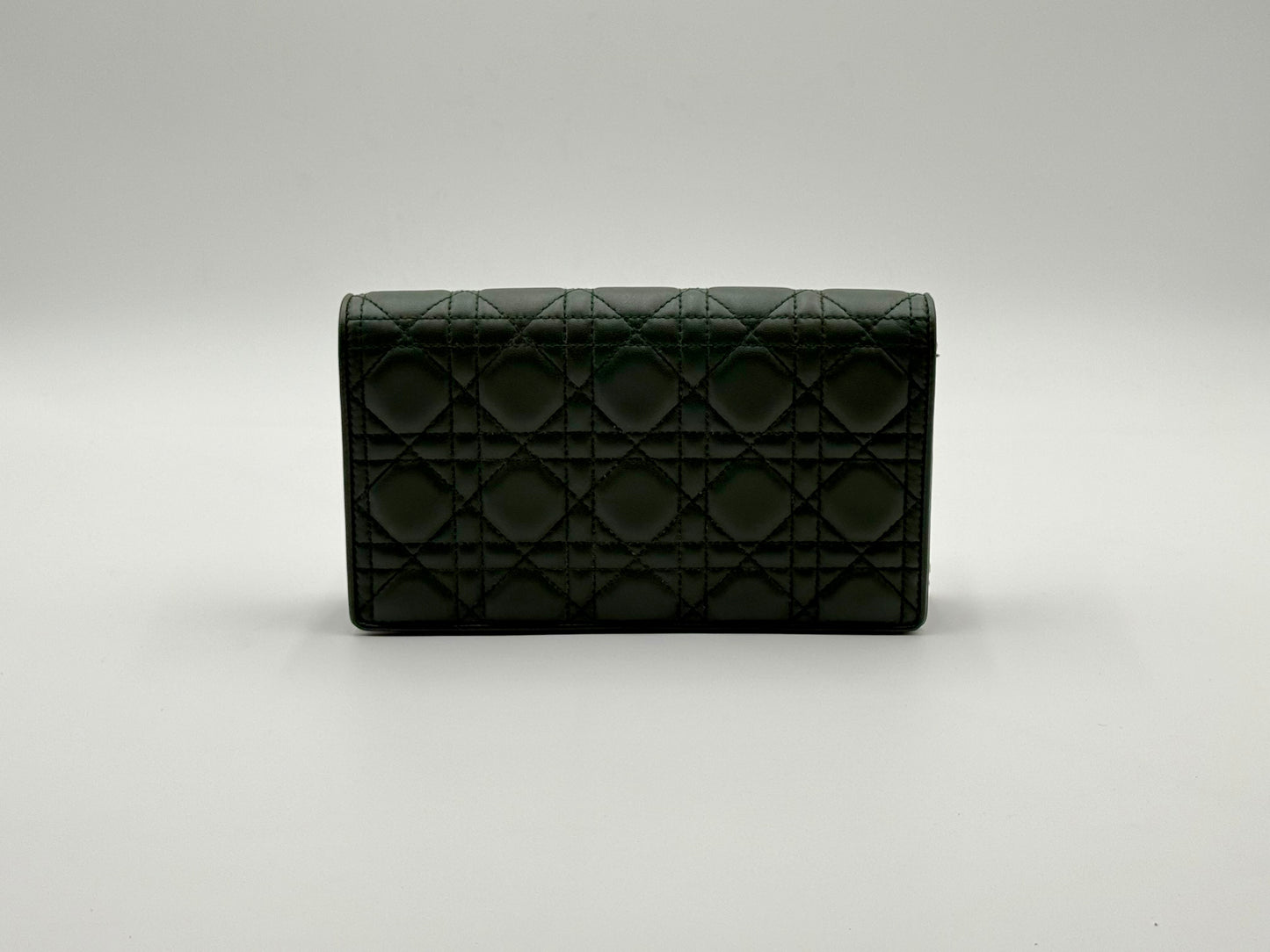 Dior Caro Lady Pouch - Green Leather