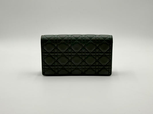 Dior Caro Lady Pouch - Green Leather