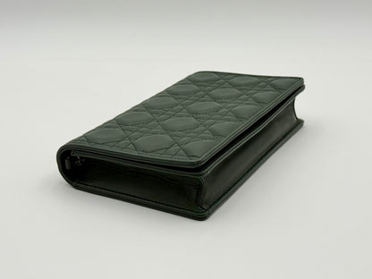 Dior Caro Lady Pouch - Green Leather
