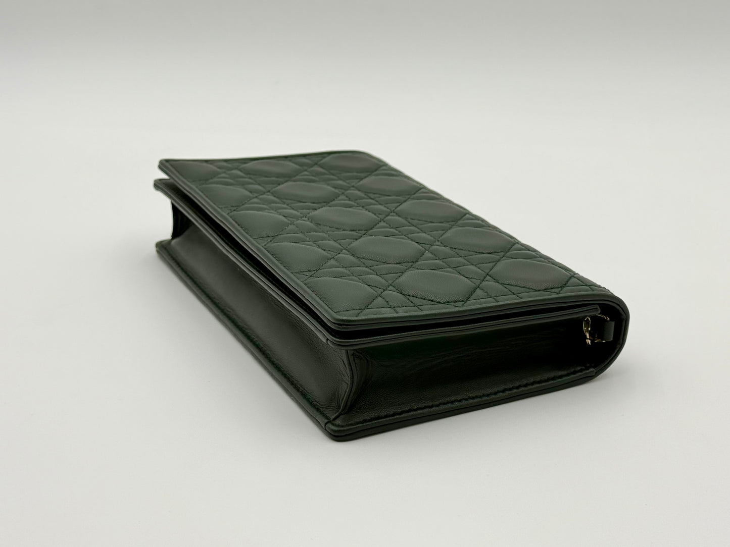 Dior Caro Lady Pouch - Green Leather