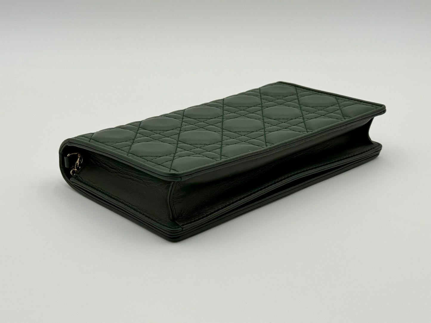 Dior Caro Lady Pouch - Green Leather