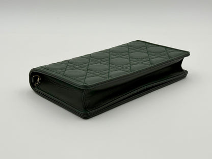 Dior Caro Lady Pouch - Green Leather