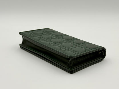 Dior Caro Lady Pouch - Green Leather