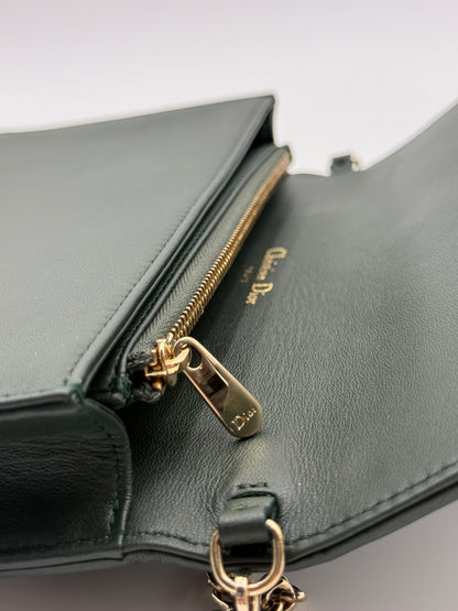 Dior Caro Lady Pouch - Green Leather