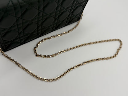 Dior Caro Lady Pouch - Green Leather