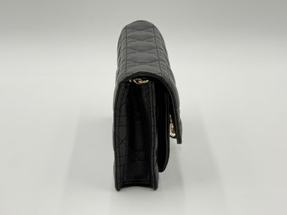 Dior Caro Lady Pouch – Black Leather